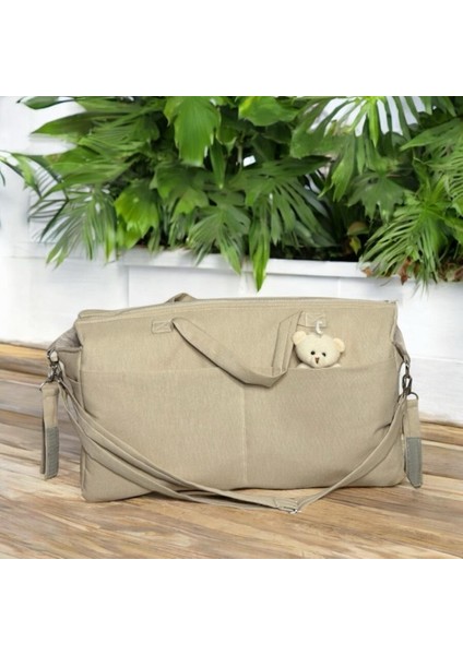 Anne Bebek Bakım Çantası-Fonksiyonel -Sugeçirmez-Bebek Arabasına Uyumlu modelleri