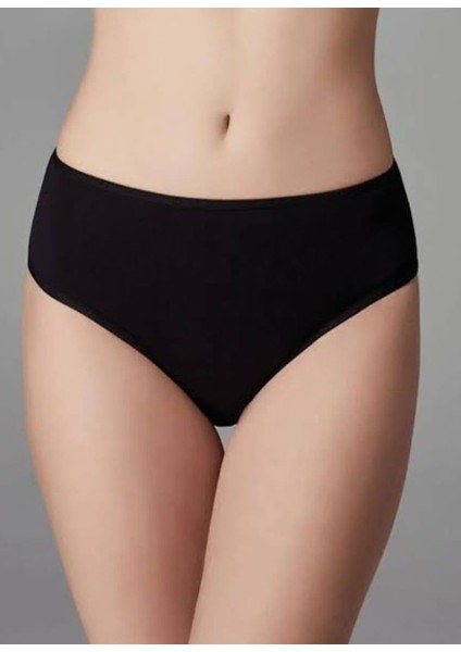 11660 Kadın Yüksek Bel Bikini Külot 12 Adet