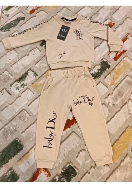 Baby Marka Doory Desen Bisiklet Yaka Ikili Takım 1-5 Yaş fiyatları