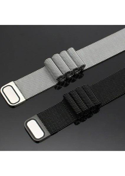 Huawei Watch Fit 3 Uyumlu Paslanmaz Hasır Örgü Metal Mıknatıs Kordon fiyatları