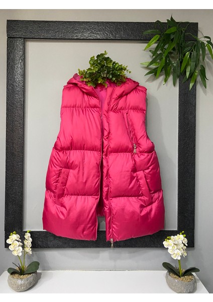 Pembe Şişme Yelek