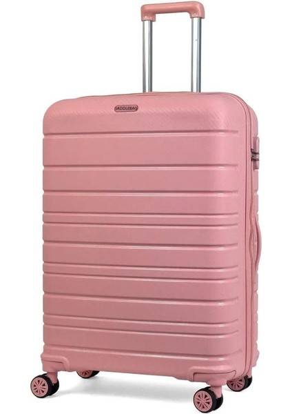 Saddlebag Karbon Pp Seyahat Valizi Horizon Serisi Kırılmaz Bavul, Büyük Boy