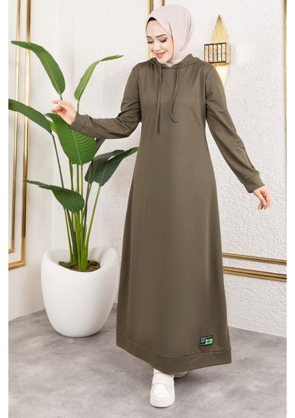 Arma Detaylı Kapşonlu Spor Elbise fiyatları