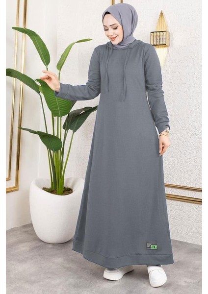 Arma Detaylı Kapşonlu Spor Elbise fiyatları