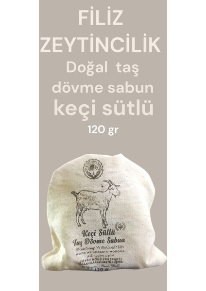 Doğal Taş Dövme Keçi Sütlü 120 gr fiyatları