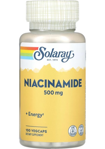 Niacinamide 500 mg 100 Vegcaps - Non Flush