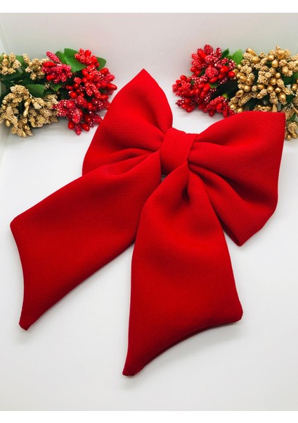 Fiyonk Model Toka - Otomatik Büyük Boy Lakos Kumaştan Toka - Özel Gün Davet - Hediye