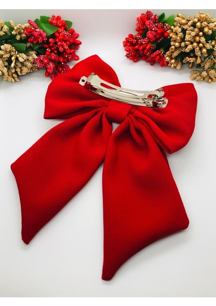 Fiyonk Model Toka - Otomatik Büyük Boy Lakos Kumaştan Toka - Özel Gün Davet - Hediye fırsatları