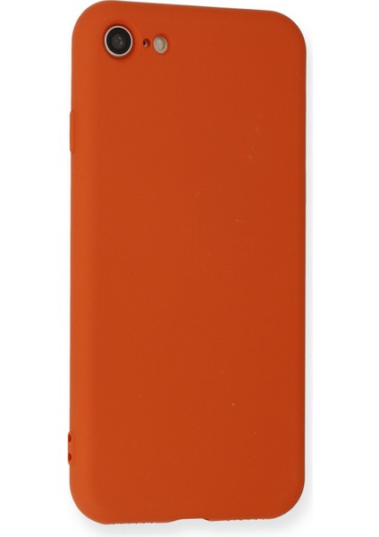 Apple iPhone 7 Kılıf Silikon Kılıf Yumuşak Kılıf Içi Kadife Lansman - Kırmızı modelleri