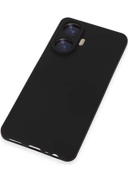 Realme C55 Kılıf Silikon Kılıf Yumuşak Kılıf Içi Kadife Lansman - Siyah fiyatları
