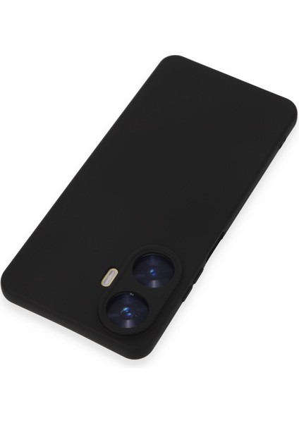 Realme C55 Kılıf Silikon Kılıf Yumuşak Kılıf Içi Kadife Lansman - Siyah fırsatları