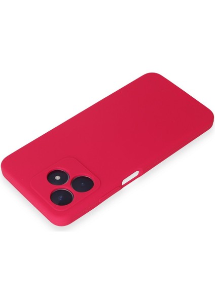 Realme C53 Kılıf Silikon Kılıf Yumuşak Kılıf Içi Kadife Lansman - Pembe