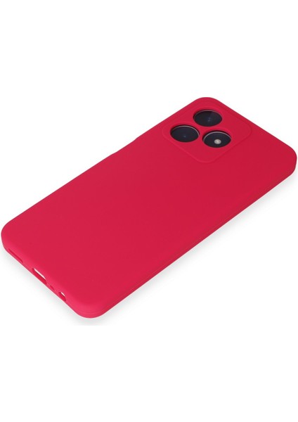 Realme C53 Kılıf Silikon Kılıf Yumuşak Kılıf Içi Kadife Lansman - Pembe