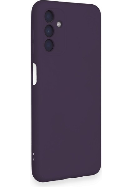 Samsung Galaxy A14 4g Kılıf Silikon Kılıf Yumuşak Kılıf Içi Kadife Lansman - Mor fiyatları