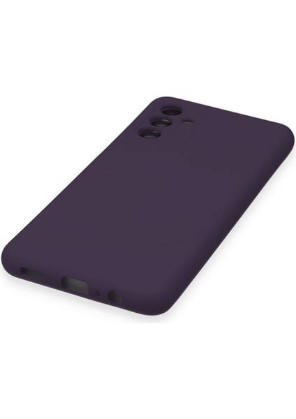 Samsung Galaxy A14 4g Kılıf Silikon Kılıf Yumuşak Kılıf Içi Kadife Lansman - Mor indirimleri