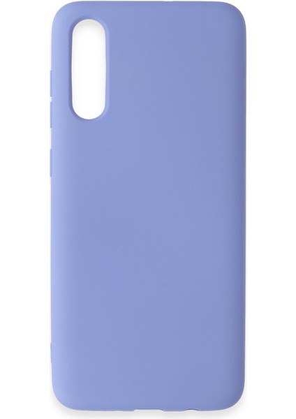 Samsung Galaxy A70 Kılıf Silikon Kılıf Yumuşak Kılıf Içi Kadife Lansman - Lila