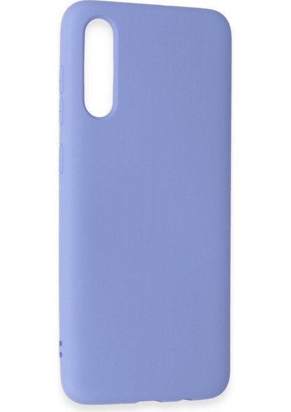 Samsung Galaxy A70 Kılıf Silikon Kılıf Yumuşak Kılıf Içi Kadife Lansman - Lila