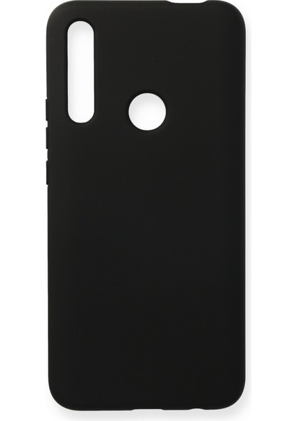Huawei Honor 9x Kılıf Silikon Kılıf Yumuşak Kılıf Içi Kadife Lansman - Siyah