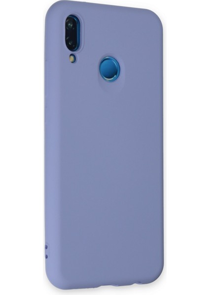 Huawei P20 Lite Kılıf Silikon Kılıf Yumuşak Kılıf Içi Kadife Lansman - Lila fiyatları