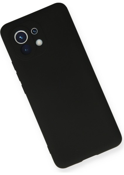 Xiaomi Mi 11 Kılıf Silikon Kılıf Yumuşak Kılıf Içi Kadife Lansman - Siyah