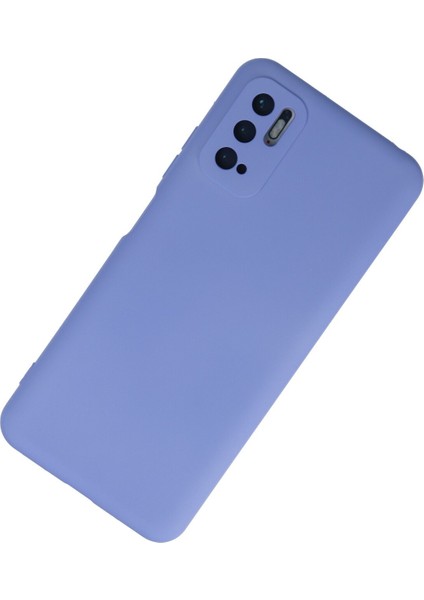 Xiaomi Redmi Note 10 5g Kılıf Silikon Kılıf Yumuşak Kılıf Içi Kadife Lansman - Lila fiyatları