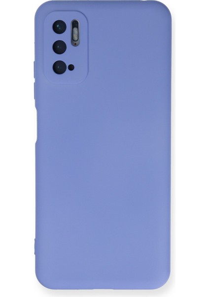 Xiaomi Redmi Note 11 Se Kılıf Silikon Kılıf Yumuşak Kılıf Içi Kadife Lansman - Lila