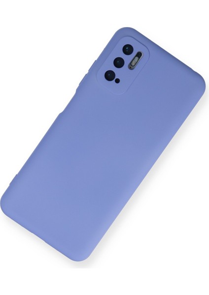 Xiaomi Redmi Note 11 Se Kılıf Silikon Kılıf Yumuşak Kılıf Içi Kadife Lansman - Lila modelleri