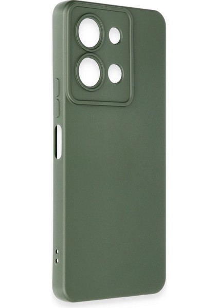 Vivo Y36 Kılıf Silikon Kılıf Yumuşak Kılıf Içi Kadife Lansman - Koyu Yeşil fiyatları