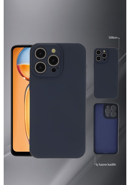 Vivo Y36 Kılıf Silikon Kılıf Yumuşak Kılıf Içi Kadife Lansman - Koyu Yeşil modelleri