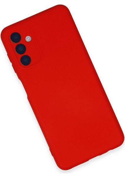 Samsung Galaxy A24 4g Kılıf Silikon Kılıf Yumuşak Kılıf Içi Kadife Lansman - Kırmızı modelleri