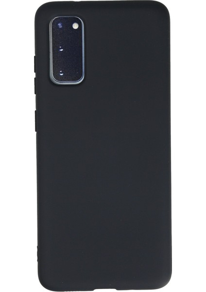 Samsung Galaxy S20 Kılıf Silikon Kılıf Yumuşak Kılıf Içi Kadife Lansman - Lacivert