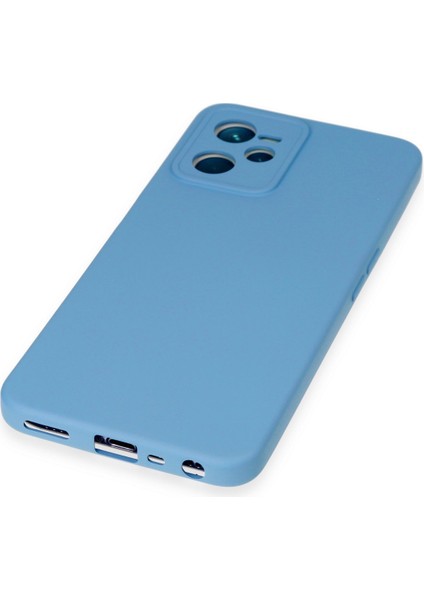 Realme C35 Kılıf Silikon Kılıf Yumuşak Kılıf Içi Kadife Lansman - Mavi fırsatları