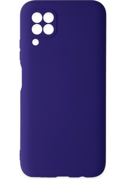 Huawei P40 Lite Kılıf Silikon Kılıf Yumuşak Kılıf Içi Kadife Lansman - Mor