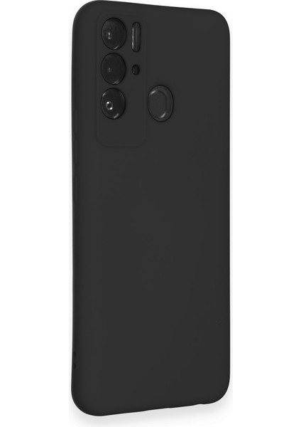 Tecno Pova Neo Kılıf Silikon Kılıf Yumuşak Kılıf Içi Kadife Lansman - Siyah fiyatları