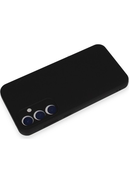 Samsung Galaxy A55 5g Kılıf Silikon Kılıf Yumuşak Kılıf Içi Kadife Lansman - Siyah modelleri