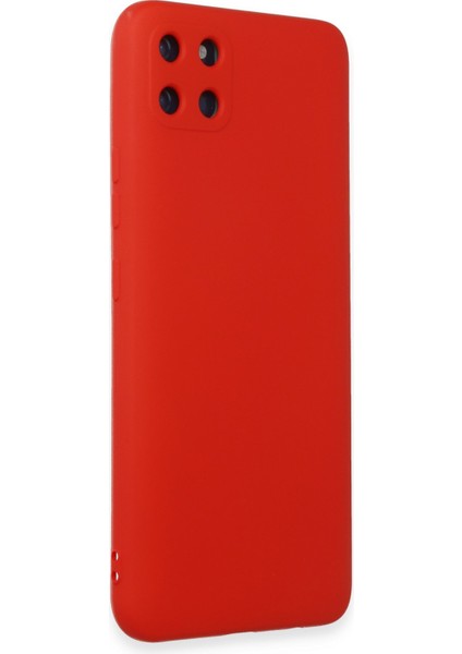 Realme C11 Kılıf Silikon Kılıf Yumuşak Kılıf Içi Kadife Lansman - Kırmızı fiyatları