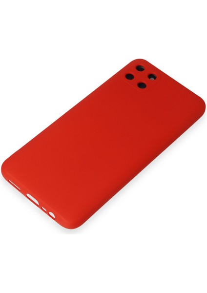 Realme C11 Kılıf Silikon Kılıf Yumuşak Kılıf Içi Kadife Lansman - Kırmızı fırsatları