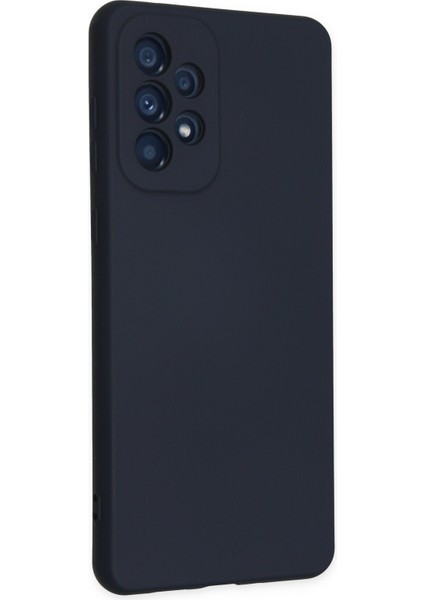 Samsung Galaxy A23 4g Kılıf Silikon Kılıf Yumuşak Kılıf Içi Kadife Lansman - Lacivert fiyatları