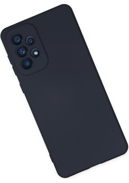 Samsung Galaxy A23 4g Kılıf Silikon Kılıf Yumuşak Kılıf Içi Kadife Lansman - Lacivert modelleri