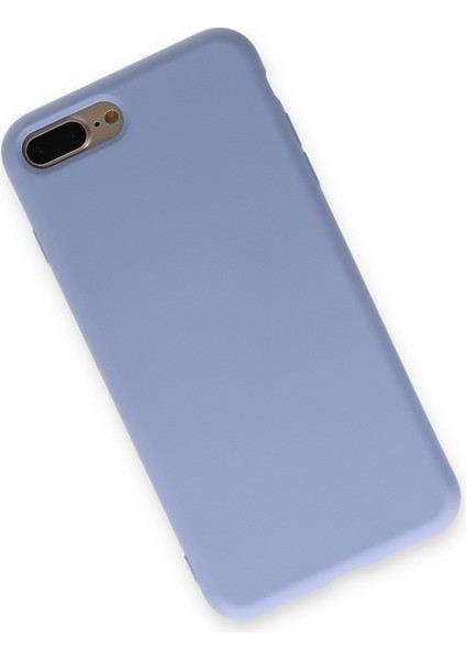 Apple iPhone 7 Plus Kılıf Silikon Kılıf Yumuşak Kılıf Içi Kadife Lansman - Lila