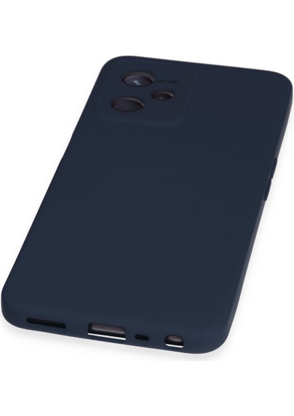 Realme C35 Kılıf Silikon Kılıf Yumuşak Kılıf Içi Kadife Lansman - Lacivert fırsatları