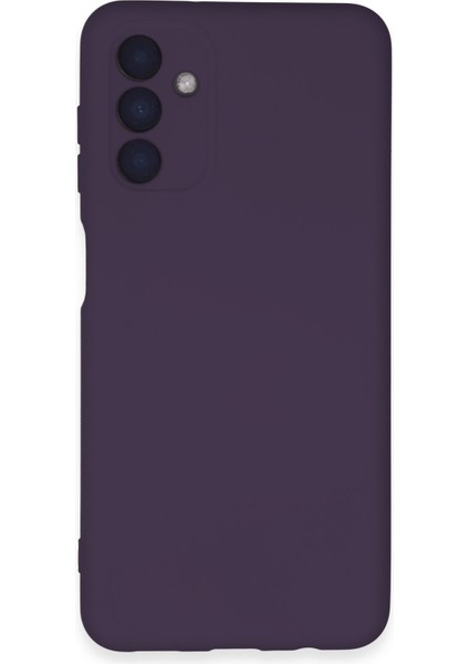 Samsung Galaxy A24 4g Kılıf Silikon Kılıf Yumuşak Kılıf Içi Kadife Lansman - Mor