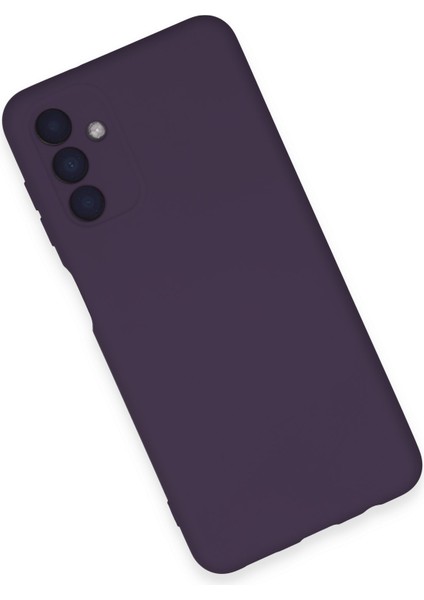 Samsung Galaxy A24 4g Kılıf Silikon Kılıf Yumuşak Kılıf Içi Kadife Lansman - Mor modelleri