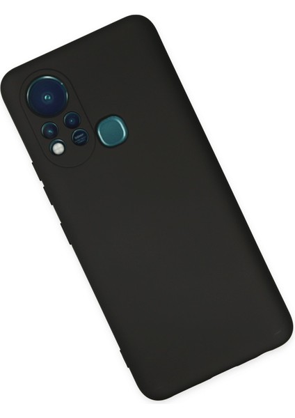 Infinix Hot 11S Kılıf Silikon Kılıf Yumuşak Kılıf Içi Kadife Lansman - Siyah modelleri