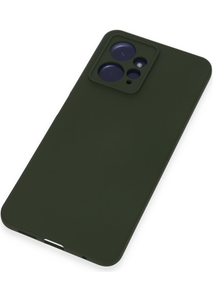 Xiaomi Redmi Note 12 4g Kılıf Silikon Kılıf Yumuşak Kılıf Içi Kadife Lansman - Koyu Yeşil fırsatları