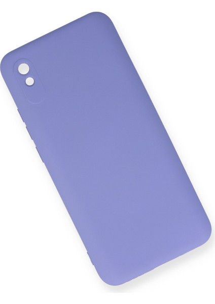 Xiaomi Redmi 9A Kılıf Silikon Kılıf Yumuşak Kılıf Içi Kadife Lansman - Lila fiyatları