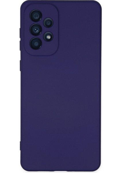 Samsung Galaxy A23 4g Kılıf Silikon Kılıf Yumuşak Kılıf Içi Kadife Lansman - Mor