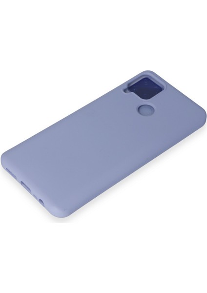 Realme C15 Kılıf Silikon Kılıf Yumuşak Kılıf Içi Kadife Lansman - Lila fırsatları