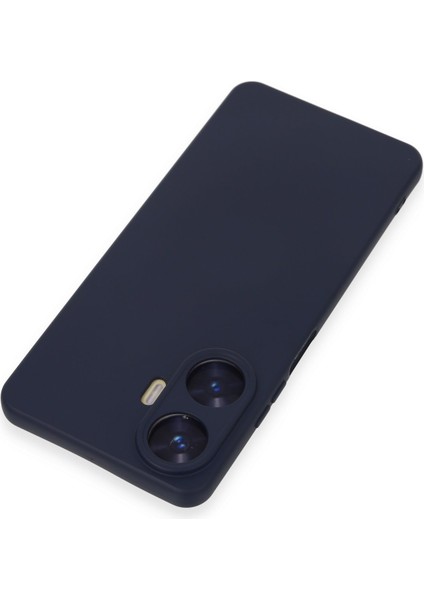 Realme C55 Kılıf Silikon Kılıf Yumuşak Kılıf Içi Kadife Lansman - Mor fırsatları