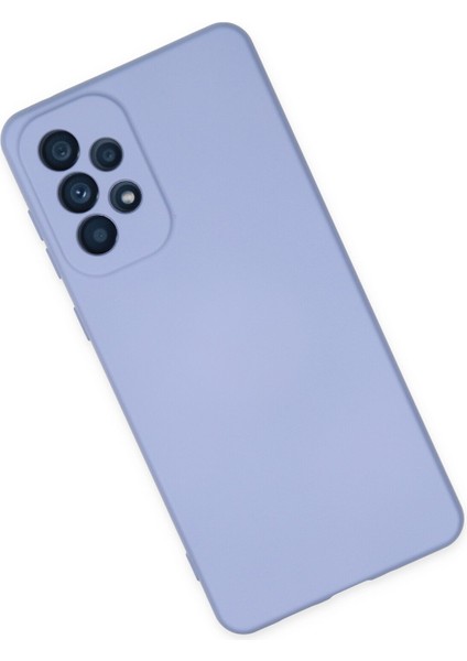 Samsung Galaxy A23 4g Kılıf Silikon Kılıf Yumuşak Kılıf Içi Kadife Lansman - Lila modelleri